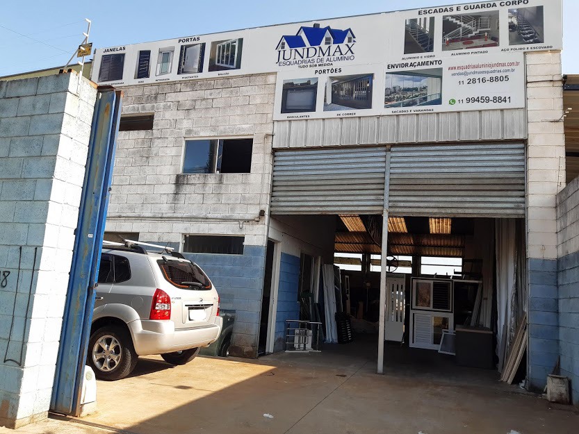Fachada da empresa Jundmax Esquadrias